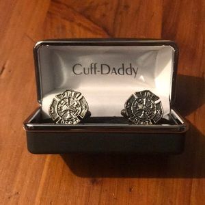 Fire Department Cuff-Daddy cufflinks!